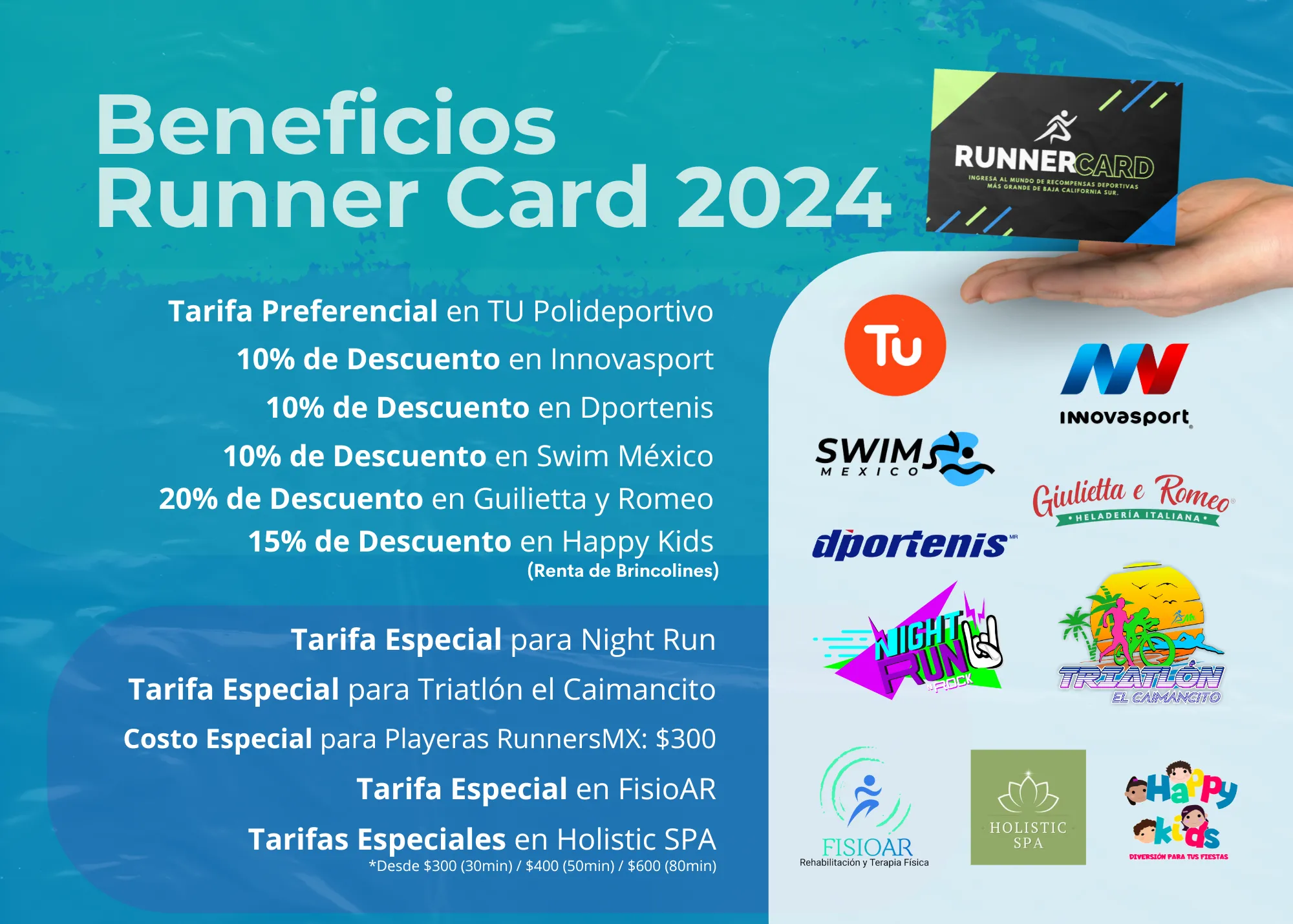 Beneficios de la Runner Card 2024